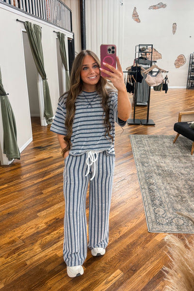Simply Striped Ribbed Set