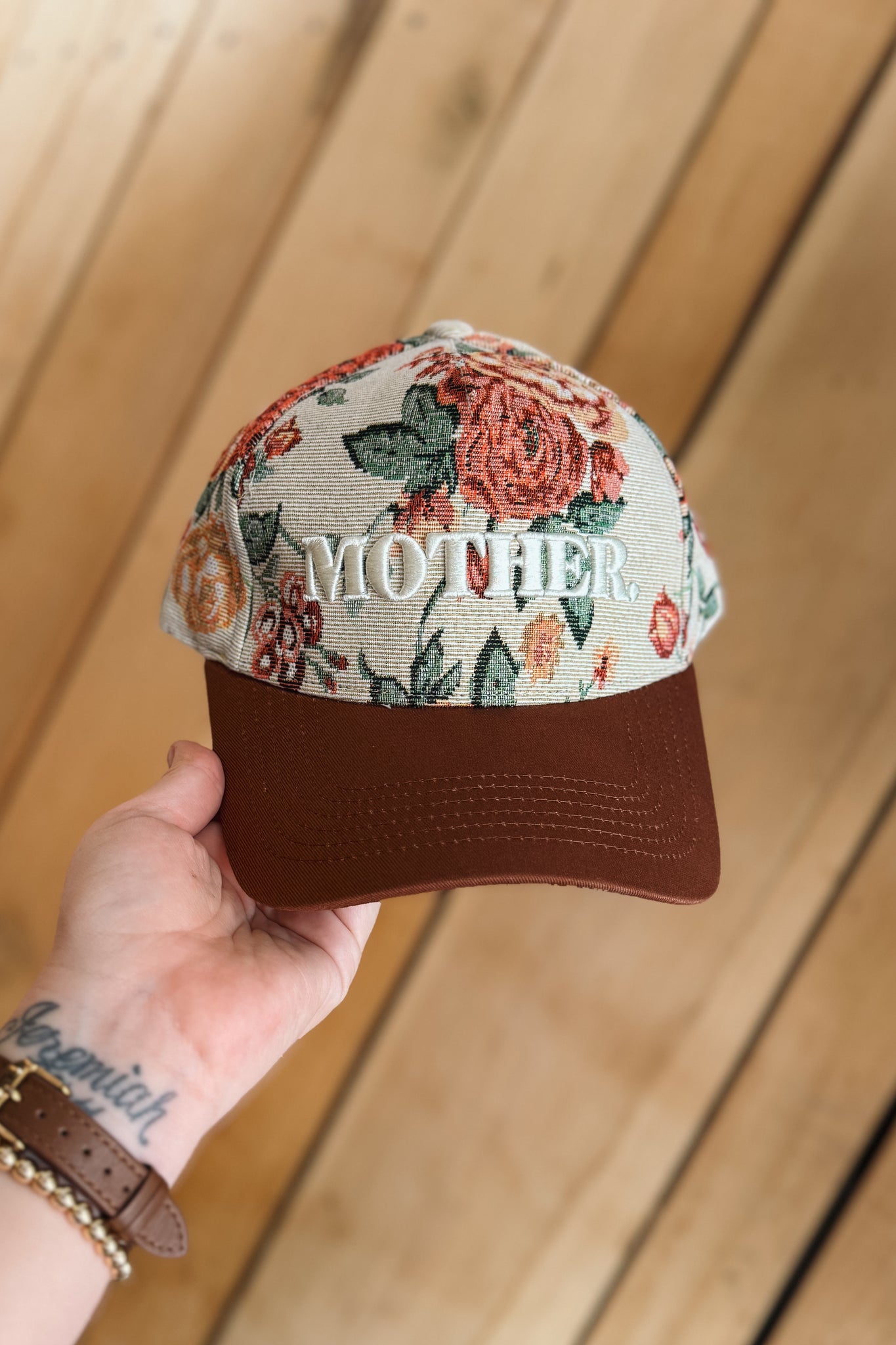 Mother Floral Trucker