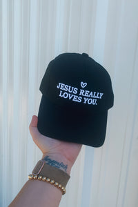 Jesus Really Loves You Trucker Hat