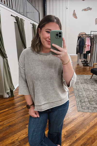 Vintage Wash Sweater
