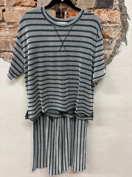 Simply Striped Ribbed Set