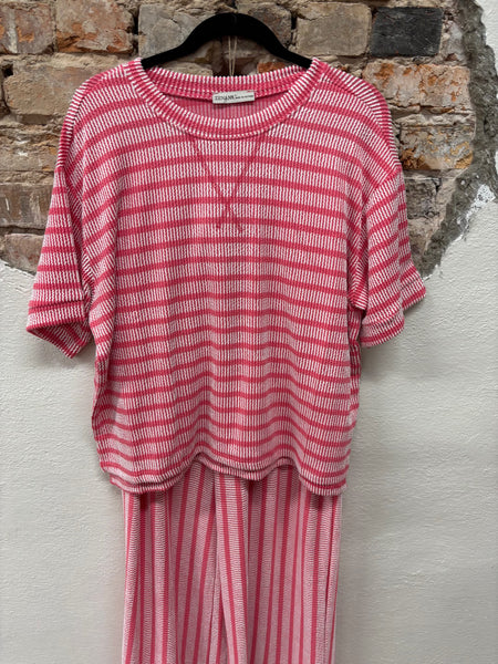 Simply Striped Ribbed Set
