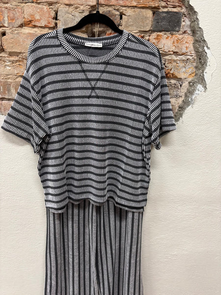Simply Striped Ribbed Set