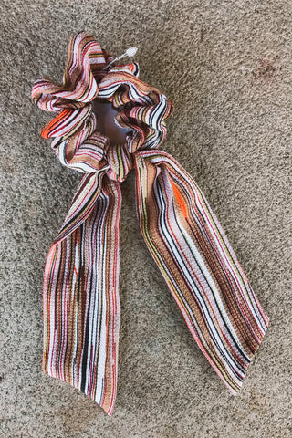 Striped Hair Scarf